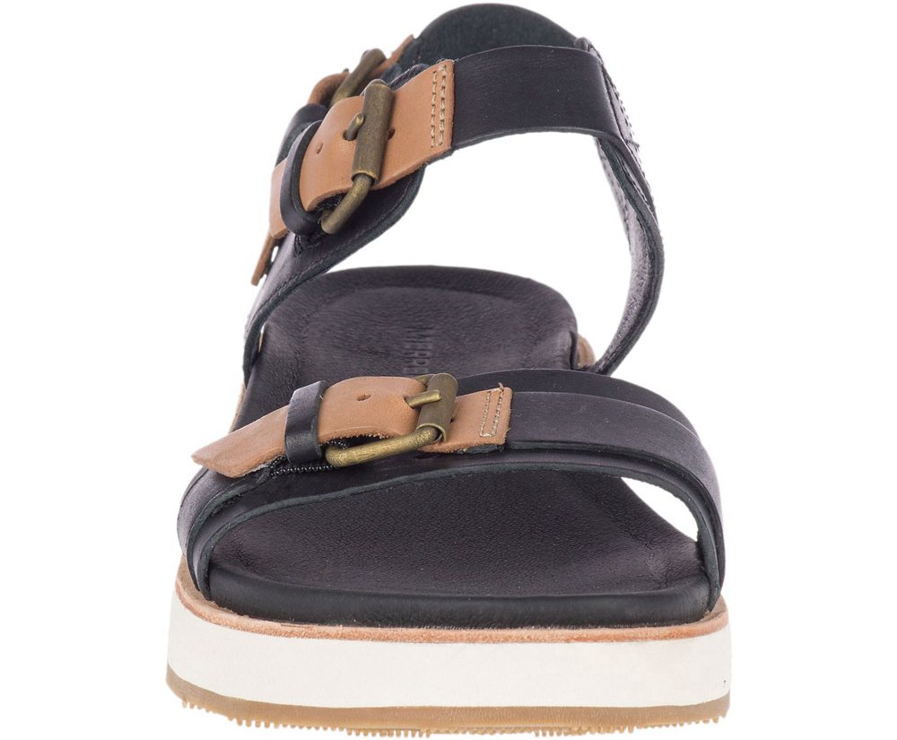 Sandalias Mujer - Merrell Roam Buckle - Negras - XZIJ-85261